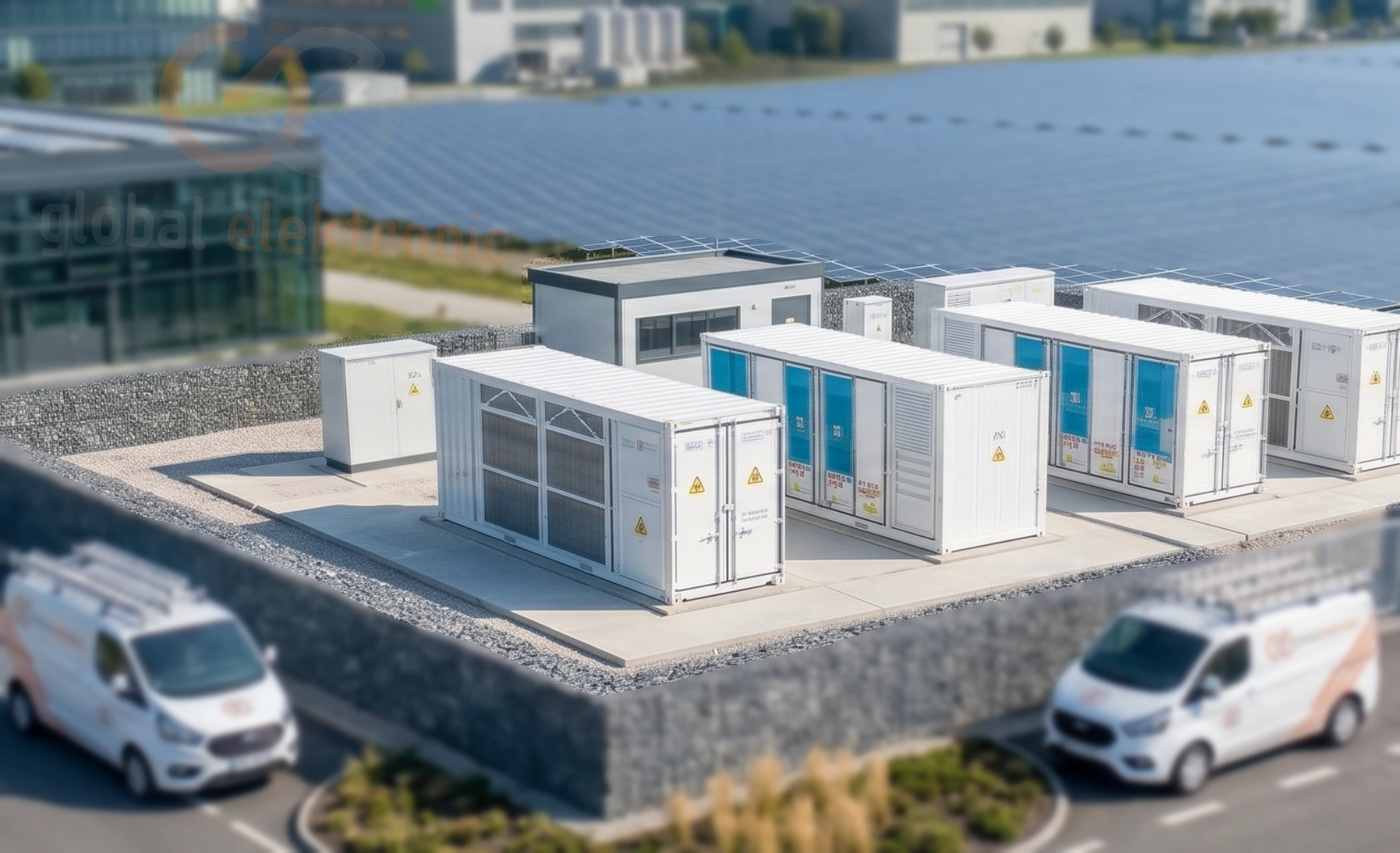 BESS v návaznosti na fotovoltaickou elektrárnu