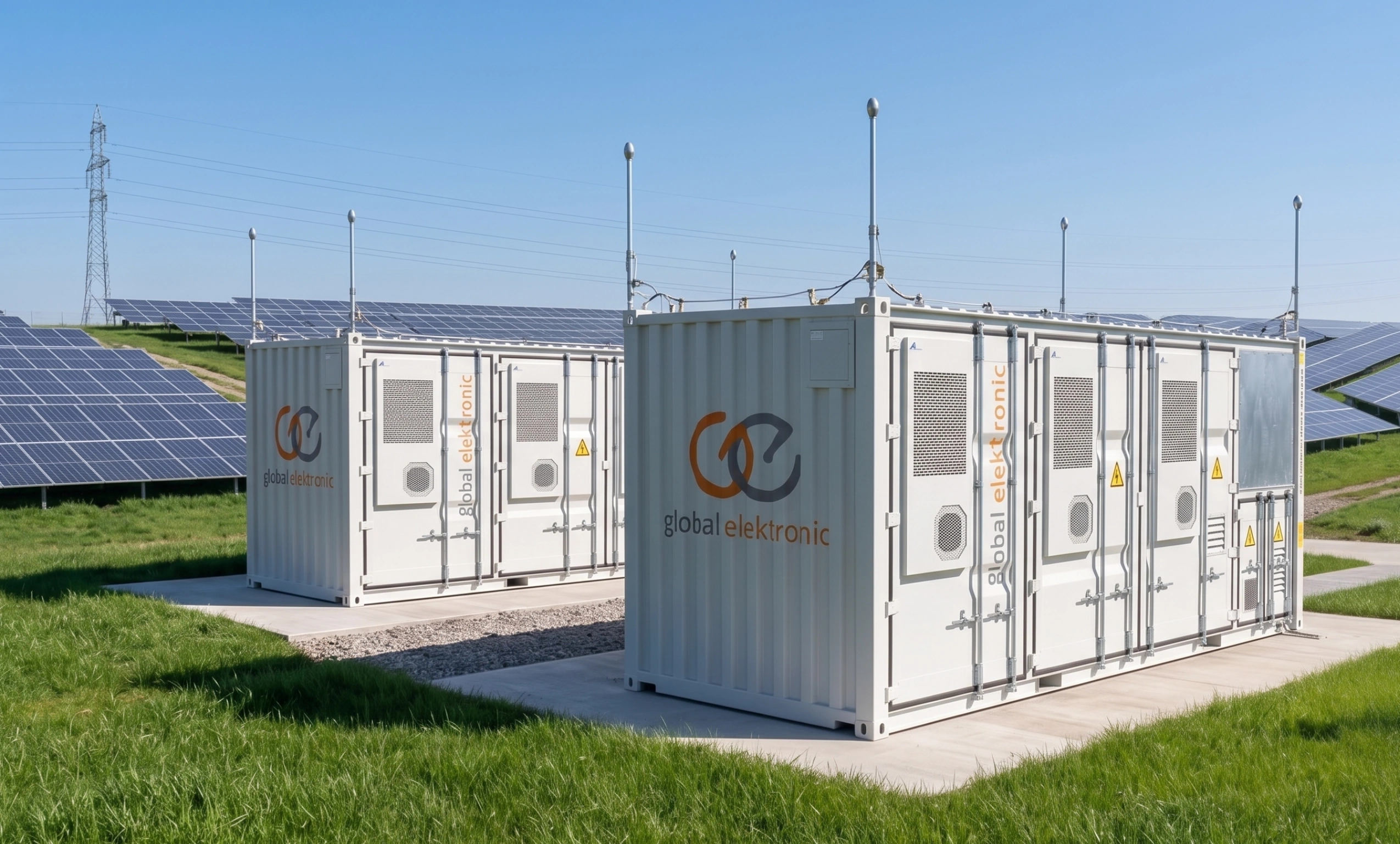 Připojení FVE a BESS k distribuční síti – fotovoltaika, bateriové úložiště a energetický areál