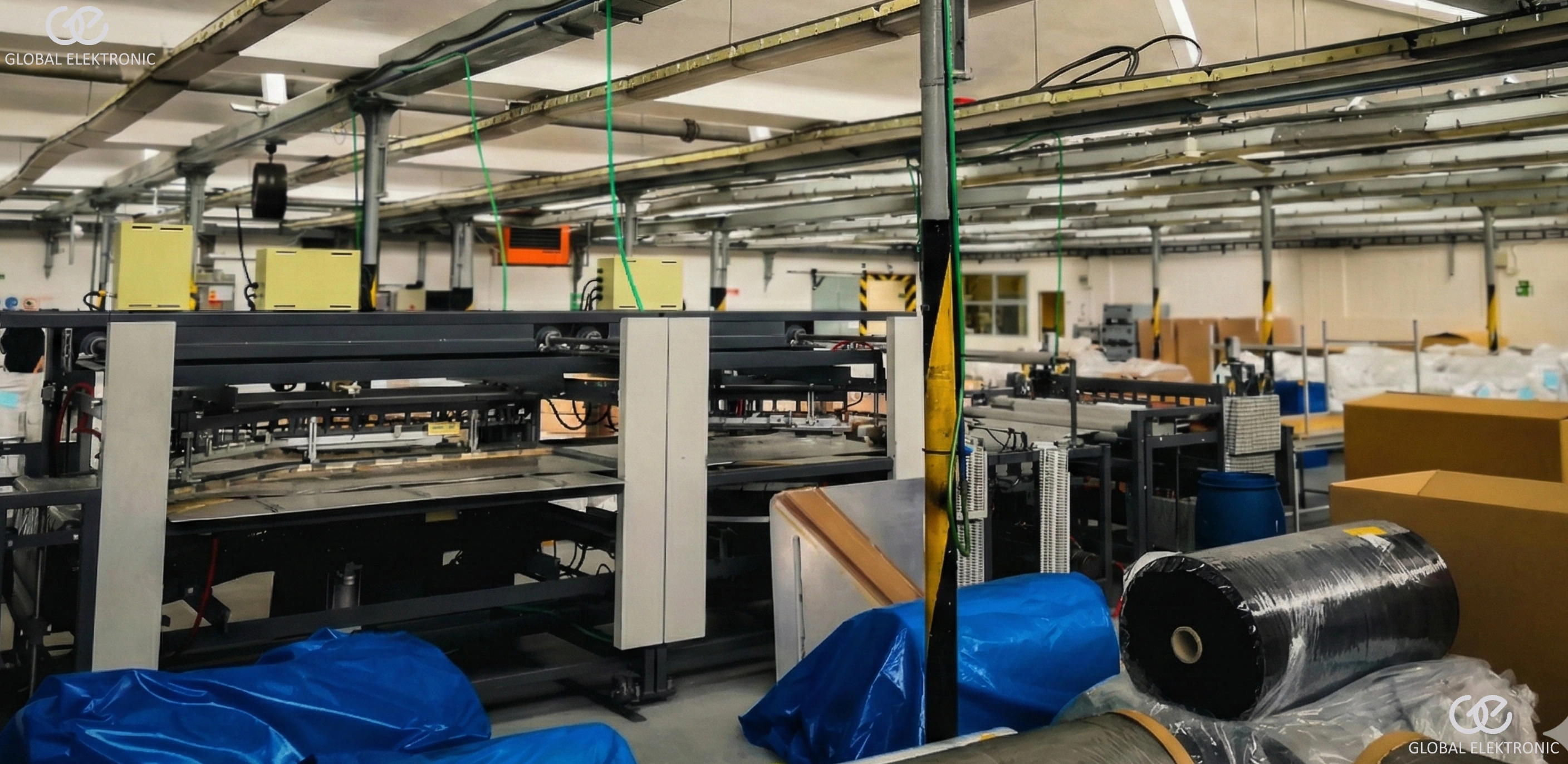 Průmyslové elektroinstalace – fotka průmyslu