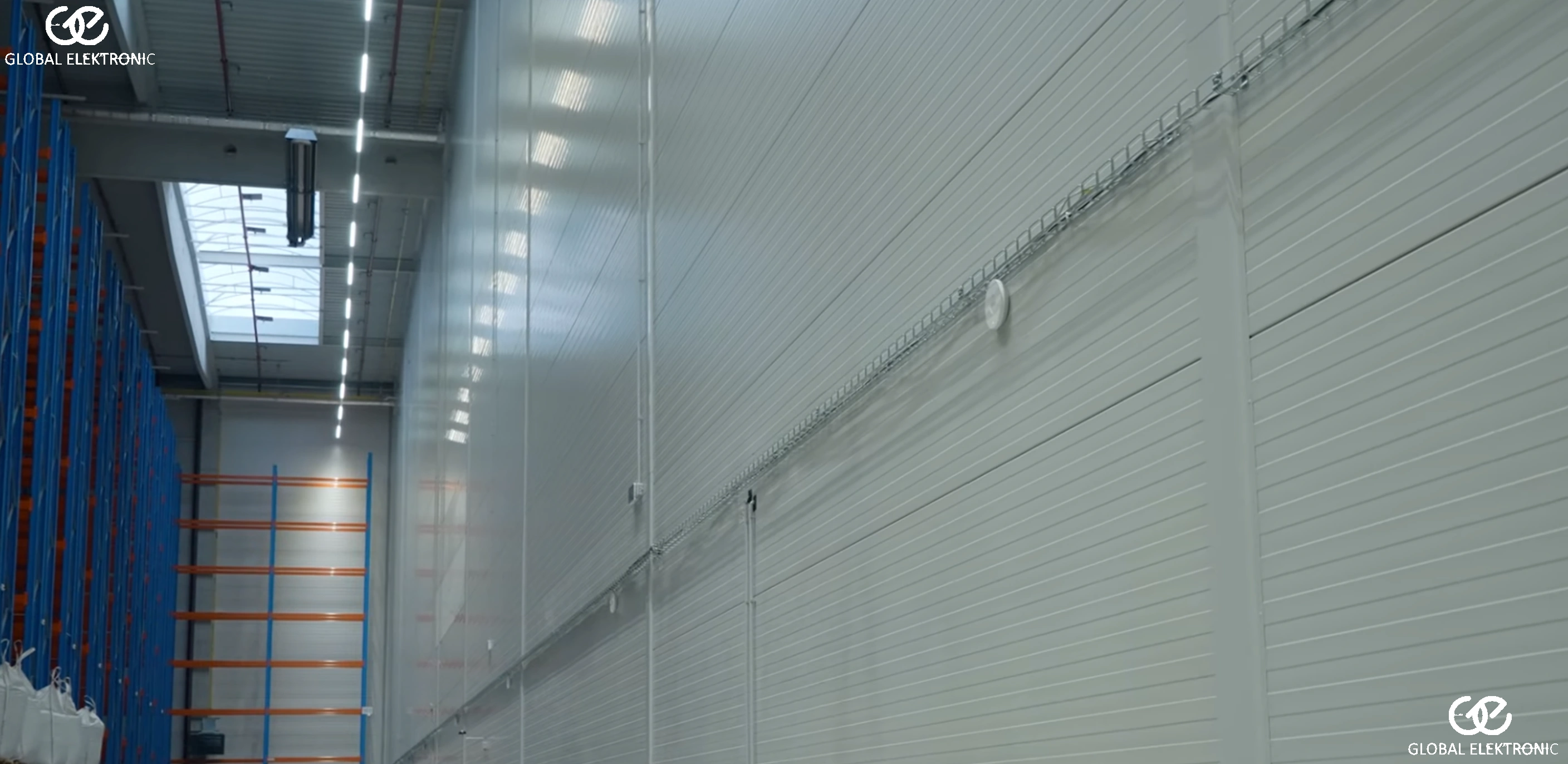 Warehouse Wi-Fi coverage for aisles and halls